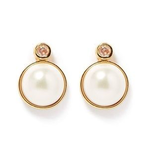 KATE SPADE “Have A Ball” imitation pearl stud earrings🔥🔥